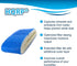 HQRP Wick Filter A: Compatible with Honeywell HAC-504 Series Humidifiers, Blue Layer