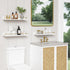 Set 3, Forbena Gold Floating Shelves for Wall Decor of Bathroom Shelves Over Toilet, Modern Display Wall Shelf