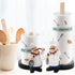 Countertop Suwimut Chef Style Paper Towel Holder, Resin Crafts Display Chef Figurines Creative Roll Paper Stand