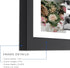 24x30 INCH/61x76.2 CM 1000 1.25 Inch (PuzzleFRBW26079-24x30) ArtToFrames Black Frame for Piece Puzzles.This Custom MDF