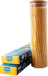 Cestari Pasta Storage Jars: Spaghetti Container Glass Pasta Jar with Bamboo Lid, Airtight Dry Food Storage Kitchen Canister for Snacks, Macaroni, Rotini, Noodles, Candy, and More