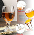 Set 12 13.5 oz Stemmed Patelai of Water Goblet, Clear Drinking Glasses Bulk Dishwasher Safe, Water Glass for Juice Wine