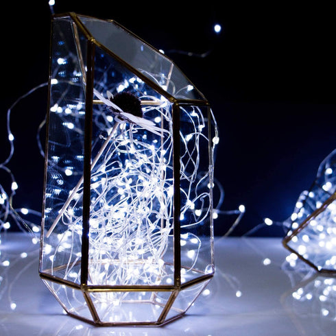 5 Pack 7 20 Minetom Fairy Lights Battery Operated, FT LED String Lights with Timer, Waterproof Silver Wire Fairy Lights