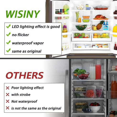 WR55X11132 LED Light for GE Refrigerator, Compatible with WR55X25754, WR55X30602, WR55X26486, PS4704284