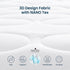25 Inches SLEEP ZONE Queen Mattress Pad Quilted Mattress Topper Air Mattress Cover, Breathable and Noiseless Air