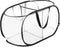 Popup and Collapsible Foldable Laundry Basket - Durable Mesh Material, Easy Carry Handles, Great Hamper for College
