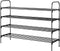 Kitsure Shoe Rack - 3-Tier Space-Saving Shoe Organizer & Shoe Shelf with