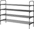 Kitsure Shoe Rack - 3-Tier Space-Saving Shoe Organizer & Shoe Shelf with