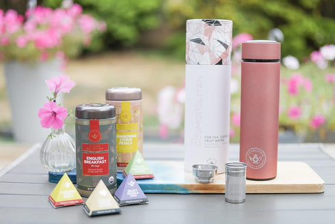 16oz/480ml Teabloom - The ORIGINAL All-Brew Travel Tumbler & Thermos | OPRAHs Favorite | Stainless Steel Insulated