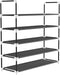 Lavish Home Shoe Storage Rack 5-Tier Shoe Organizer for Closet, Bathroom, Entryway