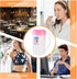 Large Plastic Pitcher with Lid - 2400ml Juice Pot Kettle with Scale, Spill Proof Cold Water Jug for Drinks