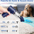 Handheld Vacuum Cordless, Mini Vacuum Cleaner, 8000Pa Desk Vacuum, 120W High Power 2 in 1 Air Duster, Keyboard Vacuum