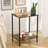 Waipfaru Swivel Height Adjustable Side Table Sofa Tray, Tiltable Sofa Bed Bathroom Study TV Tray C Shaped End Table