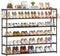 LUKYTOWER Extra Long Shoe Rack 6 Tier 39Pairs, Shoe Storage Organizer with