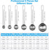 Upgrade Stainless Steel Measuring Spoons Set, 6 Pcs with Bonus Leveler, Etched Markings for Dry and Liquid, Fits Spice