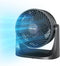 Pelonis 3 Speed Small Room Air Circulator Fan, 7-inch Blade Table Top Fan for Bedroom