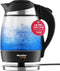 Mueller Living Electric Kettle, 1500W SpeedBoil Tea Kettle for Boiling Water, 1.8L Cordless with LED Light,