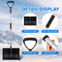 Yardwe 55.9 Inch Detachable Snow Shovel Antislip Snow Removal Portable Shovel Ice and Snow Remover Tool for Car Trunk Garden Camping by Yardwe