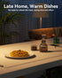 5 24x15.7, Food Warmer Mat, Electric Portable Silicone Warming Plate, Roll Up Heating Tray for Food, Heat Levels