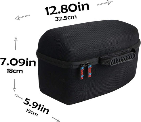 Hard Travel Case for Rowenta DW5080 1700-Watt Micro Steam Iron, Stainless Steel Soleplate by khanka
