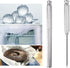 Ice Picks with Aluminium Alloy Handle, Stainless Steel Knife with Safety Cover, Kitchen Tool for Home & Bar