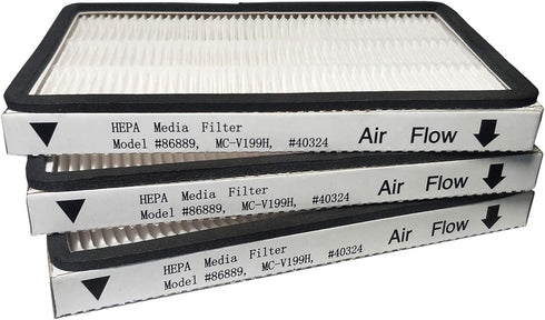 ATXKXE Vacuum Cleaner Filter Replacement for Sears Kenmore EF-1, Part 86889, 3-Pack