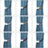 Melaluxe 6 Pack Magnetic Curtain Tiebacks, Decorative Holdbacks for Window Décor (Grey)