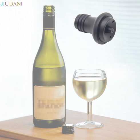 Pack 6 Wine Saver Vacuum Stoppers of Rubber Wine Stoppers, for Wine Saver Vacuum Pump Preserver, Bottle Rubber Corks