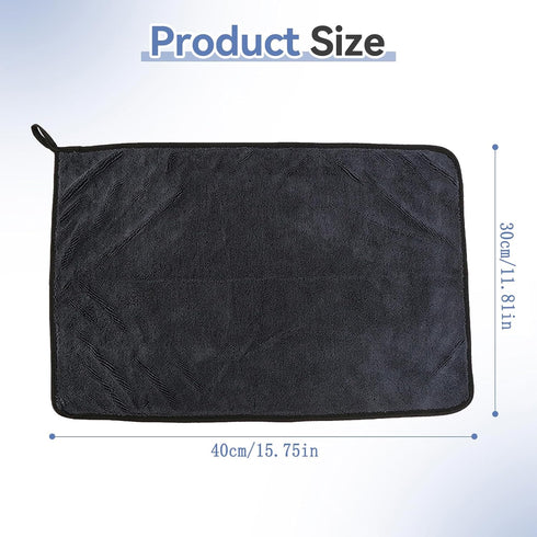 CHENLUKJ 3pcs Must-Have!15.7x23.6in Shiny Cleaning Wipes Shower Cleaning Cloths- Super Absorbent Microfiber Bath Towels