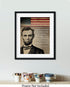 Govivo Abraham Lincoln Historic Quote Wall Decor Art Print, American Patriotic President, Unframed Artwork
