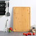 Empune Extra Large Bamboo Cutting Board, 16" with Juice Groove and Handles, Heavy Duty Kitchen Chopping Board