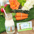Peter Rabbit Water Bottle Labels - 20 Pack for Rabbit Party Decorations - Blue Bottle