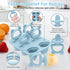 Frozen Silicone Baby Popsicle Molds with Sticks, Mini Popsicles Molds for Babies Breastmilk Popsicle Molds for Teething