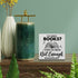 YIDOU Bookshelf Wood Box Sign Decor Desk Sign Too Many Books Not Enough Bookshelves Wooden Box Block Sign Rustic Home