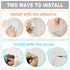 Bigfety 6 Pack Acrylic Headband Holder Wall, Clear Hanging Organizer for Girls and Women
