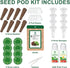 (8-Pod) Lettuce Seed Pod Kit, Romaine, Butter Head, Red Sail, Red&Green Leaf, Red Sail Lettuce, Grow Anything Seed Pod