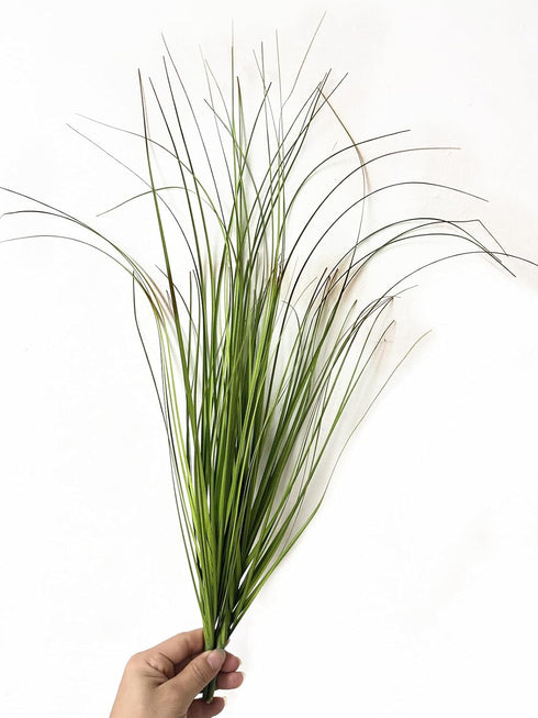 16 Artificial Plants Fake Wheat Grass Tall Shrubs, Faux Greenery Plastic Leaves Plant Indoor Green Decoration Home