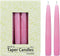 12-Piece Taper Candles, 6-Inch, Pink, 12 Count (Pack of 1)
