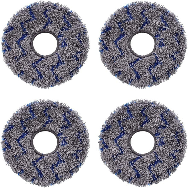 neutop Replacement Mopping Pads Microfiber Mop Cloths for Ecovacs Deebot X1 Turbo, 4-Pack