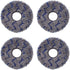 neutop Replacement Mopping Pads Microfiber Mop Cloths for Ecovacs Deebot X1 Turbo, 4-Pack