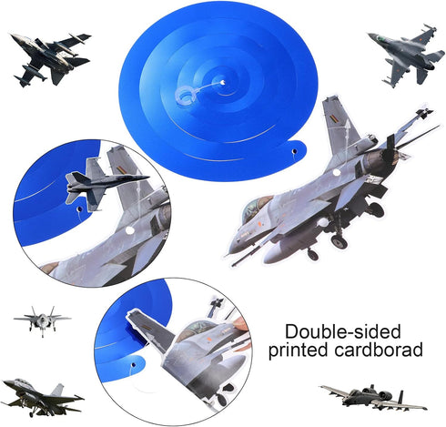 26 Pieces Airplane Hanging Swirl Decoration Hanging Swirls Supplies Cool Plane Hanging Swirl Streamers Aircraft Ceiling