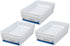 Basic White Storage Trays (6, Rectangle) by Mainstay