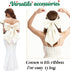 23x11 Big Bow Decor Cream White Large Coquette Bow as Crib Skirt Girls Room Wall Hanging Gift Coquette Birthday Party
