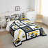 Set Set Set 2Pcs Feelyou Boys Construction Bedding Twin Size Kids Machinery Truck Comforter for Children Construction