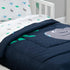 4 Set 2-in-1 Delta Children Piece Toddler Bedding for Boys - Reversible Comforter - Includes Fitted Comforter to Keep