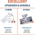 Refrigerator Garage Heater Kit 5303918301,Garage Fridge Heater Compatible with Kenmore Crosley Westinghouse Frigidaire Garage Ready Fridge Kit 253.65802508 CRTE183AWM GRT18C6AW1 WRT18A0AW4