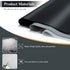 YACEYACE Large Silicone Mats for Kitchen Counter, 2Pcs 25"x 17" Frosted Silicone Craft Mats, Heat Resistant