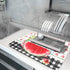 Summer Gnomes Dish Drying Mat 18x24 Inch, Watermelon Fruit Buffalo Plaid Absorbent Kitchen Dry Mats for Sink