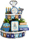 YvSuZeBuDa 24Pcs Wooden Tiered Tray Decor Set, Farmhouse Birthday Decor with Happy Birthday