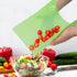 Colorful ZVP Plastic Cutting Boards for Kitchen, Flexible Mats with Food Icon, Non-Slip, BPA Free